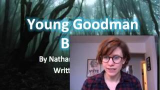 Nathaniel Hawthornes quotYoung Goodman Brownquot part 1 [upl. by Anilejna393]