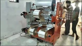 paper plate lamination machine [upl. by Ella]