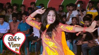 বিয়ে বাড়ির উরাধুরা নাচ  Dj Bajao Re  Rajasthani DJ Song  New Wedding Dance Performance  Juthi [upl. by Nalyak]