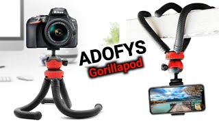 Best Gorillapod under ₹500  Gorillapod Unboxing  Adofys Flexible Gorillapod Tripod [upl. by Zetrac]