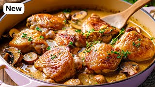 The Most Delicious French Chicken Recipe Try Making It Like This 🔝 3 Easy and Delicious Recipes [upl. by Birdie]