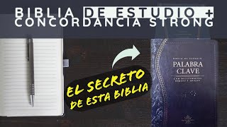 Reseña  Biblia de Estudio PALABRA CLAVE con DICCIONARIOS HEBREO y GRIEGO 👉 CONOCELA 👈 [upl. by Jewett387]