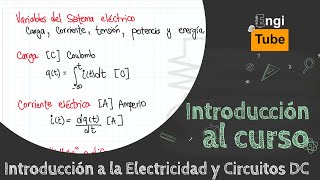 Clase 01 Introducción a la electricidad y Análisis de circuitos ⚡ Curso 01 Circuitos 1 [upl. by Yerdua]