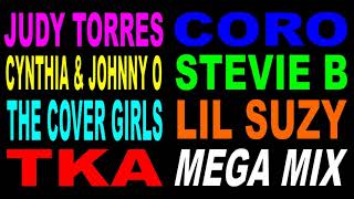 Freestyle MegaMix  Judy Torres  Cynthia amp Johnny O  TKA  DJ Paul S [upl. by Bruner]