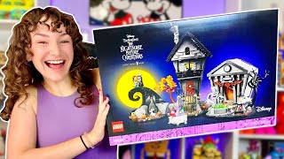 Building the Nightmare Before Christmas LEGO Set [upl. by Iroj693]