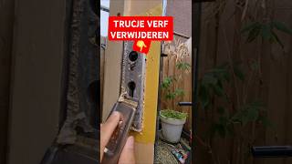 Trucje verf verwijderen [upl. by Elletnuahc]