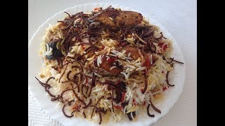 Bariis Biryani iyo Malaay  Fish Biryani [upl. by Culbert]