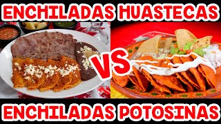 Enchiladas potosinas vs Enchiladas huastecas [upl. by Bigner]