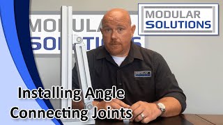 Modular Solutions  How to Install Angle Connectors [upl. by Yesak424]