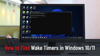 How to Find Wake Timers in Windows 1011 [upl. by Marleen]