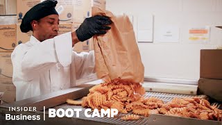 How The Air Force Academy Makes 10000 Meals A Day For 4000 Cadets  Boot Camp  Insider Business [upl. by Leahcimauhsoj]