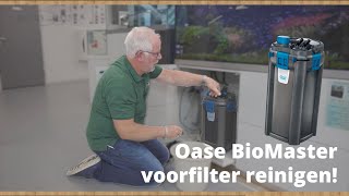 🐟 Oase BioMaster voorfilter schoonmaken stap voor stap  Heems TV  Vlog 7 [upl. by Candless]