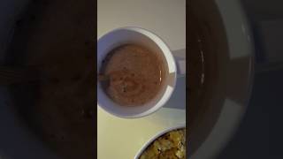 simple protein shake for breakfast cooking breakfast [upl. by Aljan]