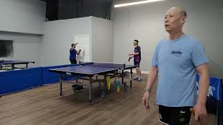 OWTTA Team Doubles 1  Div A RR  Henry Li 1011 vs Bing Chen 991  31 [upl. by Maribel]