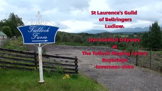 The Tulloch Ringing Centre and the visit by the St Laurences Guild of Bellringers September 2024 [upl. by Nyrahs686]