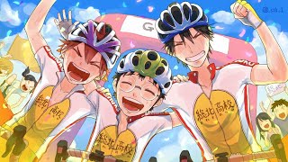 Yowamushi Pedal Grande Road OP2  Rookiez is Punkd  Remind [upl. by Ecilahs]