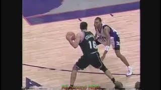 Peja Stojakovic 25 Points 4 Ast  Phoenix 200102 [upl. by Ehlke]