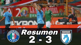 Audax Italiano 2 Vs 3 Deportes Iquique  Resumen Y Goles  Campeonato Itau 2024 [upl. by Ahsahtan]