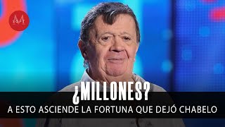 ¿Millones A esto asciende la FORTUNA que dejó Chabelo [upl. by Ridan]