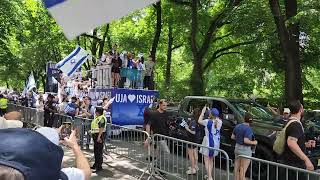 Eden Golan at Israel Day Parade NYC [upl. by Llenehs409]