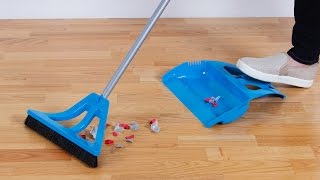 A whole new take on the dustpan and broom [upl. by Aicertap]