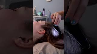 Peaceful asmr hair exam asmrroleplay [upl. by Eelyek]