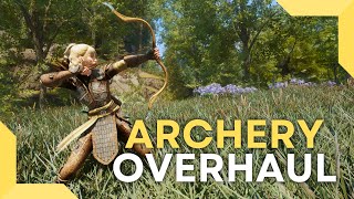 Best ARCHERY Skyrim Mods  Archery Overhaul [upl. by Haceber]