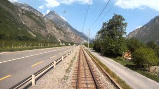 Martigny  Vallorcine 18 Martigny  Vernayaz [upl. by Norred594]