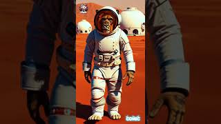 The Red Planet Animals on Mars shorts ytshorts comic2030 [upl. by Sajet514]