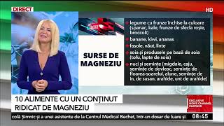 Când se ia Magneziu seara sau dimineața Necesarul deficienţa şi excesul de magneziu [upl. by Attah476]