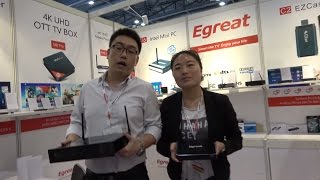 Egreat A5 Egreat A10 4K HDR TV Box on Hisilicon 3798C V200 [upl. by Winstonn]