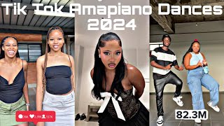 Best of amapiano dance challenges  2024 🥵🔥😱 tiktokamapianodances tiktokviral amapiano trending [upl. by Wilbert383]