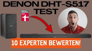 Denon DHTS517 312 Soundbar Test Erfahrungen Review deutsch [upl. by Tega473]