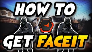 How To Get FACEIT In CSGO [upl. by Allmon]