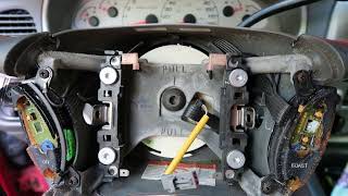 Replace Steering Wheel Cruise Control Switch  2005 Ford SportsTrac [upl. by Anoyek685]