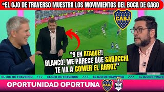 🚨👁️¡TRAVERSO ANALIZA a BOCA🔵🟡¡LOS MOVIMIENTOS CLAVE del BOCA de GAGO🔝🔥¡9 en POSICIÓN OFENSIVA🔥 [upl. by Honig416]