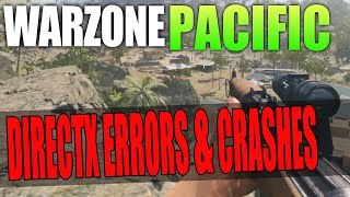 FIX COD Warzone Pacific DirectX Errors On PC [upl. by Tadashi]