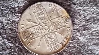 UK 1911 ONE FLORIN Coin VALUE  REVIEW  King George V [upl. by Falk]