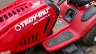 Early 2000s Troy Bilt 809 Horse Garden Tractor Quick Walkaround  more videos here [upl. by Kial937]