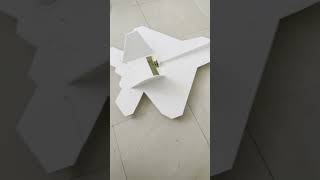 How to build a Foam F22 Raptor rcplanes [upl. by Mikahs]