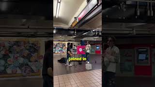 James Blunt SURPRISES people in New York Subway [upl. by Mcconaghy757]