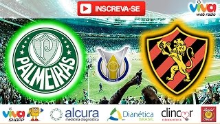 Palmeiras 2x1 Sport Ao Vivo [upl. by Nerradal]