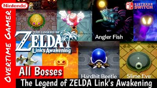 How to defeat All Bosses  The Legend of ZELDA Links Awakening [upl. by Leontina17]