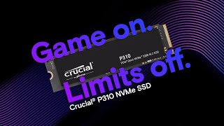 Crucial P310 2280 Game on Limits off [upl. by Areema]