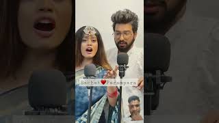 Sachet ♥️ Parampara song couplegoals sachetparampara song lovesong bhaktisong [upl. by Anilad]