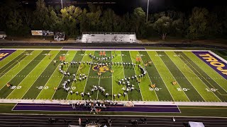 Davidson High School Marching Band performing at the Eastern Shore Classic on 101924 [upl. by Richmound]