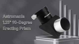 Astromania 125quot 90Degree Erecting Prism Optical Prism [upl. by Meeka37]