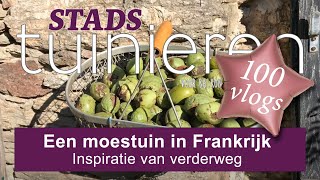 Stadstuinieren  Een moestuin in ZuidFrankrijk  inspiratie van verderweg moestuin [upl. by Darbee]