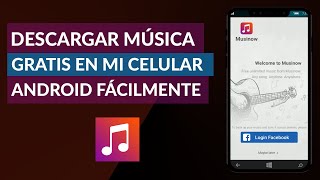 Cómo Descargar Música en mi Celular Android Fácilmente [upl. by Akcirahs]