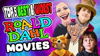 Jambareeqis Top 5 Best amp Worst ROALD DAHL Movies [upl. by Lyndel]